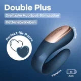 EisDE: Satisfyer Double Plus aus Silikon & 6 Gratisartikel für 0,00 € (MBW 17,95 €)