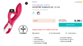 Eis DE: Satisfyer Embrace Me Rabbitvibrator & 6 Gratisartikel für 0 € (MBW 29,95 €) 🍨