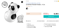 Eis DE: Satisfyer Pocket Panda Druckwellenvibrator & 6 Gratisartikel für 0 € (MBW 39,95 €)