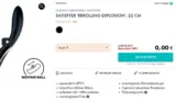 Eis DE: Satisfyer Rrrolling Explosion G-Punkt-Vibrator für 0 € (MBW 29,95 €) + 6 kostenlose Erotikartikel 🍨