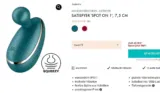 Eis DE: Satisfyer Spot On 1 Auflegevibator & 6 Gratisartikel für 0 € (MBW 29,95 €) 🍨