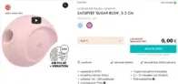 Eis DE: Satisfyer Sugar Rush Druckwellenvibrator mit Vibration & 6 Gratisartikel für 0 € (MBW 39,95 €) 🍨