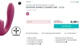 Eis DE: Satisfyer Sunray Bluetooth Druckwellenvibrator & 6 Gratisartikel für 0 € (MBW 29,95 €) 🍨