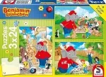 Schmidt Spiele 56400 Benjamin Bluemchen Zoo (3×24 Teile)