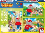 Schmidt Spiele 56400 Benjamin Bluemchen Zoo (3×24 Teile) für 5,00 € inkl. Prime-Versand (statt 10,95 €)
