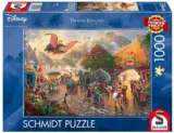 Schmidt Spiele 59939 Thomas Kinkade, Disney, Dumbo, 1.000 Teile Puzzle, bunt für 5,58 € inkl. Prime-Versand (statt 11,59 €)