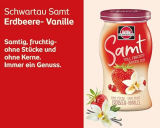 Schwartau Samt Erdbeer-Vanille (Fruchtaufstrich Ohne Stücke Und Ohne Kerne, 270G) Ab 1,39 € Inkl. Prime-Versand (Statt 1,99 €)