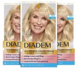 Schwarzkopf Diadem 3 in 1 Pflege-Color-Creme 703 Platin Blond Stufe 3 (3 x 170 ml) für 4,67 € inkl. Prime-Versand (statt 14,25 €)
