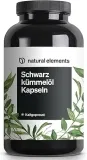 natural elements Schwarzkümmelöl (original Nigella sativa) (400 Kapseln im 6-Monats-Vorrat – 1.000mg echtes Schwarzkümmelöl) ab 30,39 € inkl. Prime-Versand (statt 39,99 €)
