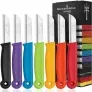 Schwertkrone® Schälmesser 7er Set [MADE IN SOLINGEN – GERMANY] – Allzweckmesser (7x bunt – 6cm Klinge) für 8,99 € inkl. Prime-Versand (statt 14,99 €)
