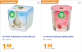 Action: Air Wick Duftkerzen 105g mit 30std Brenndauer, verschiedene Sorten für 1,63€