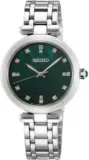 Seiko Damen-Uhr Quarz Edelstahl mit Edelstahlband SRZ535P1 für 275,75 € inkl. Versand (statt 455,95 €)