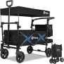 Sekey Bollerwagen Faltbar mit Dach (faltbar, max 100 kg, 2 Kinder) für 89,99 € inkl. Versand