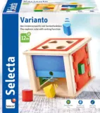 Selecta 62019 Varianto, Sortier-und Steckspiel aus Holz (für Kinder ab 10 Monaten) für 19,49 € inkl. Prime-Versand (statt 31,49 €)