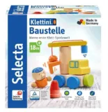 Selecta 62075 Klettini, Baustelle, Klett-Stapelspielzeug, 8 Teile, bunt für 8,40 € inkl. Prime-Versand (statt 22,94 €)