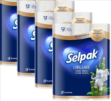 4x 12er Pack Selpak Deluxe Küchenrolle 3-lagig für 23,99 € (statt 31€)