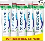 Sensodyne Zahnpasta Fluorid sensitiv 5er Pack (5x75ml) ab 11,44 € inkl. Prime-Versand