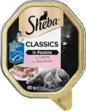 Sheba Katzennassfutter Classics in Pastete mit Lachs 22er Pack (22x85g) ab 9,35 € inkl. Prime-Versand