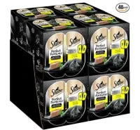 Sheba Katzenfutter Nassfutter Perfect Portions 24 Doppelschalen à 75g (Huhn)