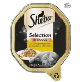 Sheba Selection in Sauce – Katzenfutter mit Geflügelhäppchen 22 x 85 g ab 9,04 € inkl. Versand (statt 14,30 €)