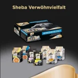 4x Sheba Verwöhnvielfalt-Paket (Katzenfutter mit Sheba Soup, Fresh & Fine und cremigen Snacks) ab 35,93 € inkl. Versand