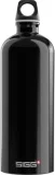 Sigg Alu Trinkflasche Traveller Schwarz (1 L)