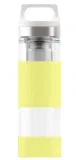 SIGG Hot & Cold Glass Thermo Trinkflasche (0.4 L) ultra lemon für 12,00 € inkl. Versand (statt 23,98 €)