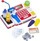 Simba 104525700 – Supermarktkasse mit Scanner Kinderspiel