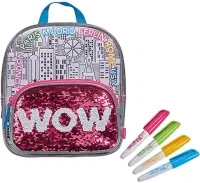 Simba 106374266 – Color Me Mine Swap Back Pack Tasche zum Bemalen