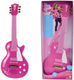 Simba 106830693 – My Music World Girls Rockgitarre (Metallsaiten, Gurt, 56cm, ab 4 Jahren) für 14,99 € inkl. Prime-Versand (statt 21,18 €)