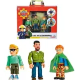 Simba – Sam der Feuerwehrmann – Set mit 3 Figuren, 7,5 cm, ab 3 Jahren