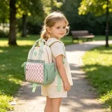 Sisipoet Kinderrucksack Mädchen mit Brustgurt (9l)