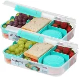 Sistema To Go Bento Box Create Lunchbox mit Fächern & Snack Pots für 13,39 € inkl. Prime-Versand