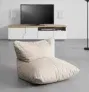 Bessagi Home Sitzsack Marta Beige Webstoff für 41,18 € inkl. Versand (statt 80,00 €)