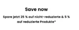 flaconi 25% auf nicht-reduzierte & 5% auf reduzierte Produkte