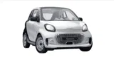 Smart ForTwo EQ mit 82 PS ab 99,00 € / Monat + 595,00 € einmalig – LF 0,45 (Privatleasing)