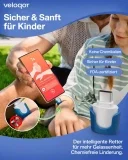 Smartphone-betriebene batterielose Nachbehandlung gegen Juckreiz von Insektenstichen mit USB-C