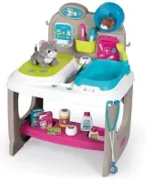 Smoby – Tierarzt Klinik – Spielset mit Untersuchungs- und Waschbereich