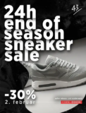 43einhalb End of Season Sale👟 30 % Extra-Rabatt auf alle bereits reduzierten Artikel