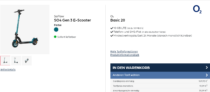 starmobile: SoFlow SO4 Gen 3 E-Scooter + Libratone ONE Style Portable Bluetooth Speaker + o2 Basic 20 mit 10 GB LTE für 19,99 € / Monat + 209,94 € einmalig