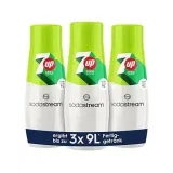 SodaStream Sirup 3x 7UP Zero Zucker – 1x Flasche ergibt 9 Liter Fertiggetränk Sekundenschnell zubereitet und immer frisch 440 ml ab 9,77 € inkl. Prime-Versand (statt 17,97 €)