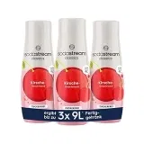 SodaStream Sirup 3x Kirsche ohne Zucker 3er Pack (3 x 440 ml, ergibt 3×9 Liter) ab 11,39 € inkl. Prime-Versand