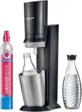 Sodastream Wassersprudler Crystal 3.0 Mit Quick-Connect Co2-Zylinder Inkl. Crystal Glasflasche Farbe: Titan 2Er Pack (2 X 0,8 L) Für 89,99 € Inkl. Versand (Statt 119,00 €)
