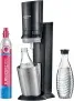 SodaStream Wassersprudler CRYSTAL 3.0 mit Quick-Connect CO2-Zylinder inkl. CRYSTAL Glasflasche Farbe: Titan 2er Pack (2 x 0,8 l) für 89,99 € inkl. Versand (statt 119,00 €)
