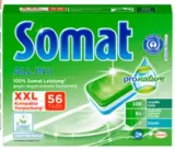 56 Tabs – Umweltfreundliche Somat All in 1 Pro Nature Spülmaschinen-Tabs ab 5,94€ (Prime)