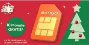 simyo Allnet-Flat kostenlos: 20 GB im o2-Netz (5G) ein Jahr gratis sichern!