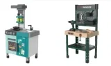 Playtive Spielküche oder Werkbank 35-teilig / 77-teilig für 15,94 € inkl. Versand (statt 34,00 €)