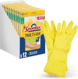 Spontex Multi Use Haushaltshandschuhe mit Frischeschutz (12 Paar Gr. M)