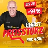 SportSpar Herbst Preissturz: Mega Sale mit bis zu 97 % Rabatt (auf UVP)