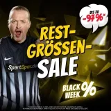 SportSpar Restgrößen Sale mit mehr als 1.000 Produkte mit bis zu 97 % Rabatt ggü. UVP